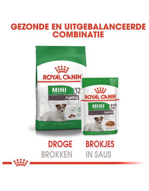 Royal Canin Mini Ageing 12+ Natvoer - Hondenvoer - 85 g
