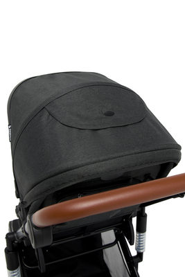 Beemoo Maxi 4 Sportsvogn, Black/Black