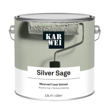 KARWEI muurverf silver sage mat 2,5 liter