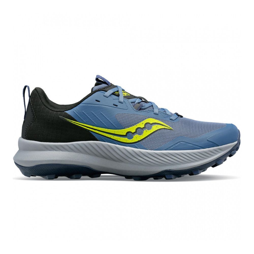 Saucony BLAZE TR - Chaussures trail Homme murk/black