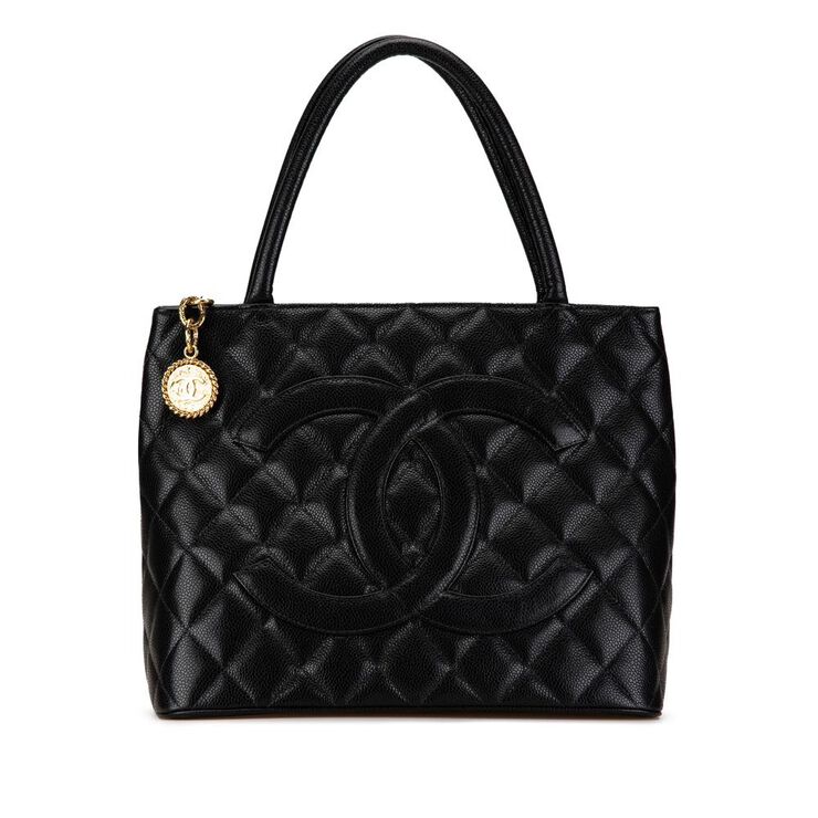 Chanel Vintage Chanel Medaillon Black
