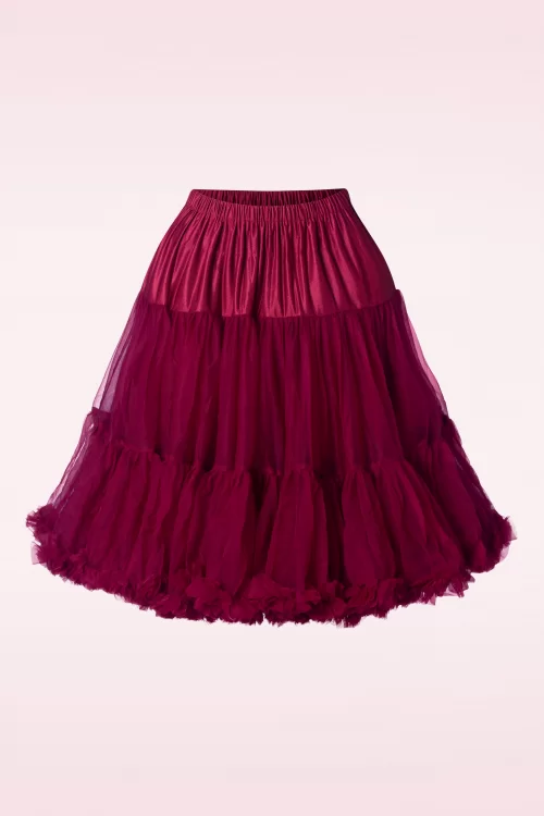 Banned Retro Lola Lifeforms petticoat in bordeaux