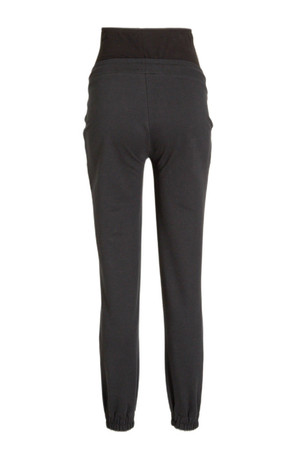 LOVE2WAIT low waist regular fit zwangerschapsjoggingbroek zwart