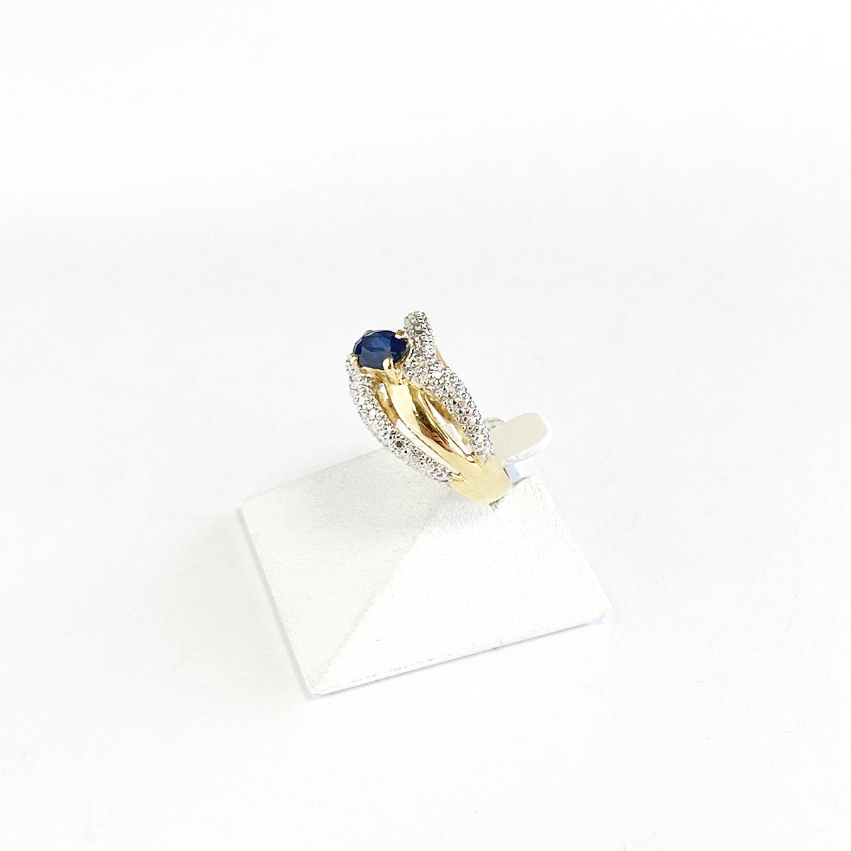 Bague d'occasion or 750 jaune saphir