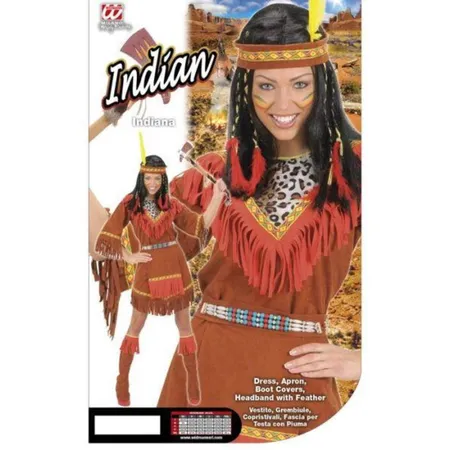 Widmann Kostüm Indianerin, L