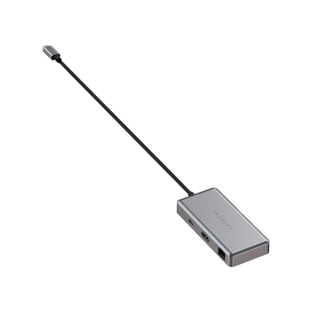 Satechi Multiport USB-C Chromebook hub (grå)