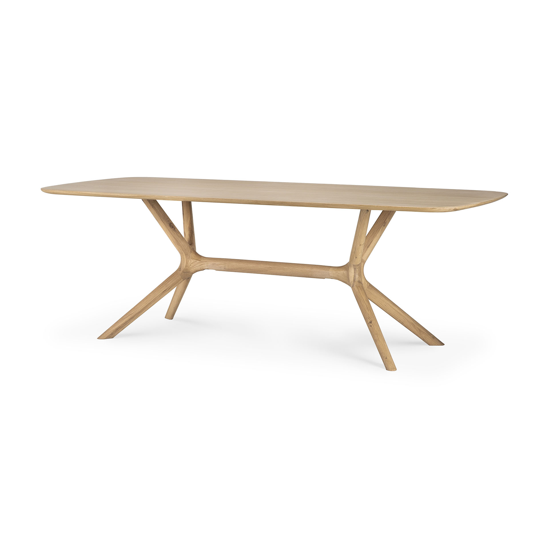 Oak X eettafel  - 224x100