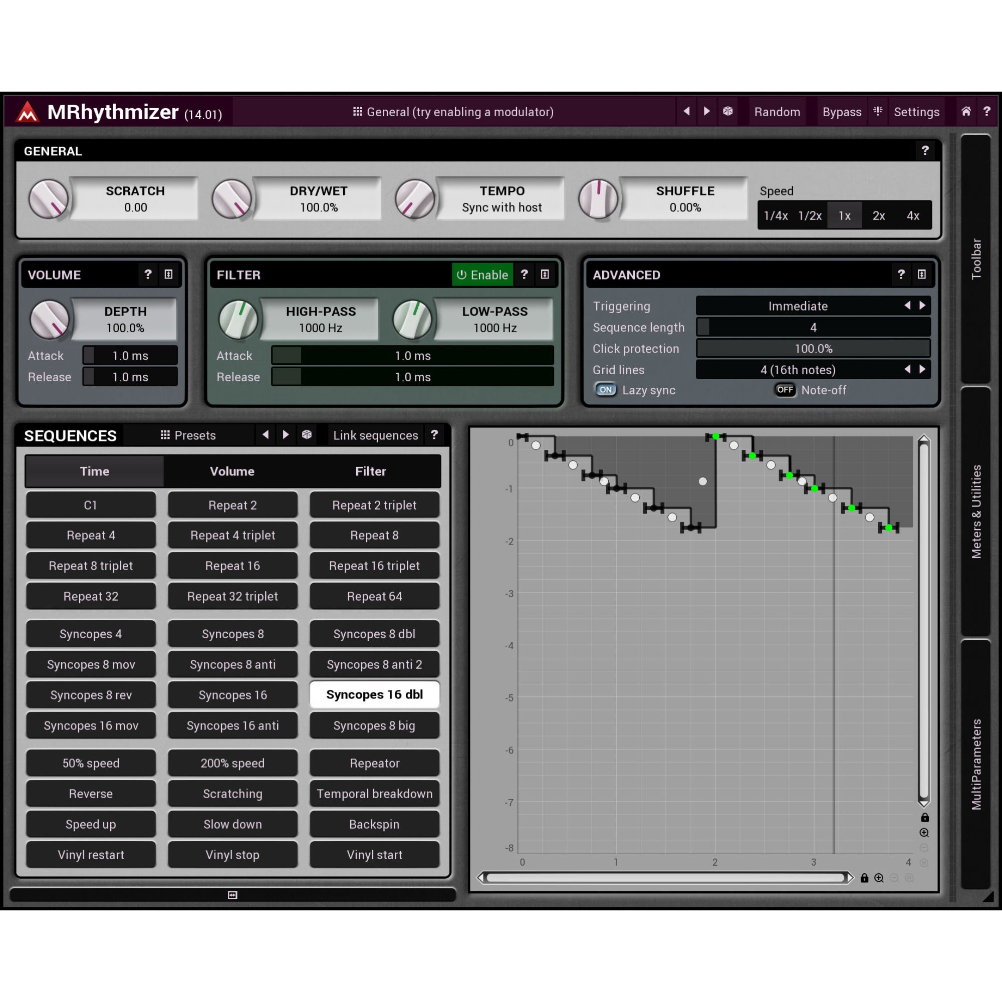 MeldaProduction MRhythmizer (download)
