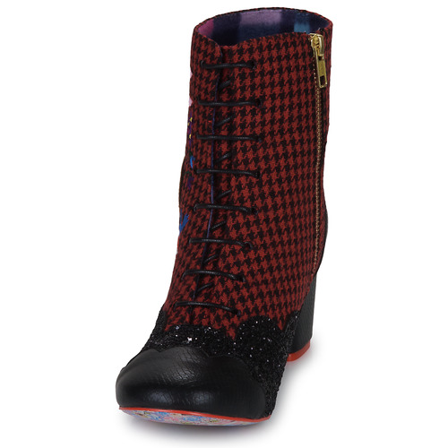 Irregular Choice - THICKET CHUMS - Noir / Rouge