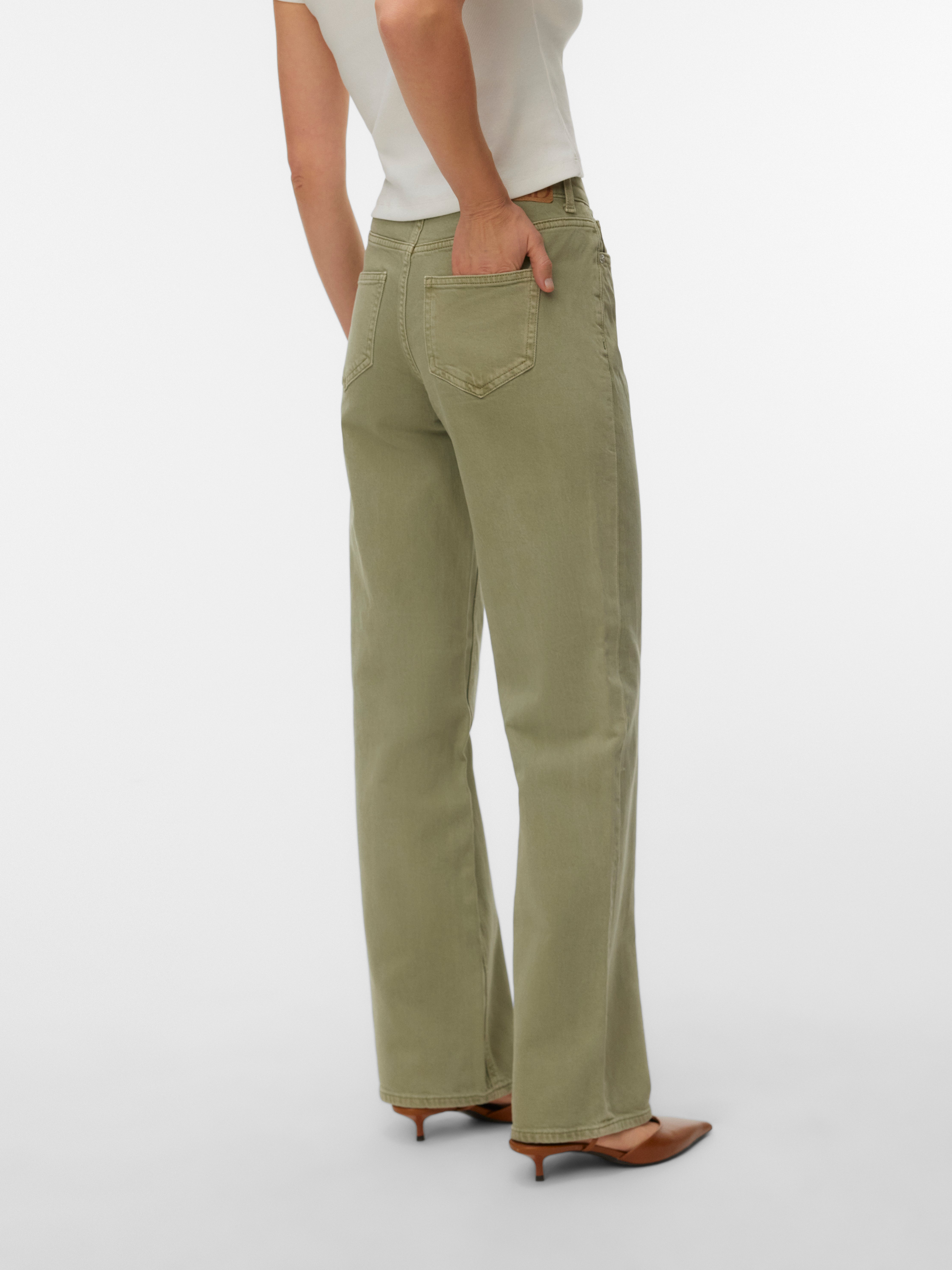 VMTESSA High rise Wide leg fit Jeans