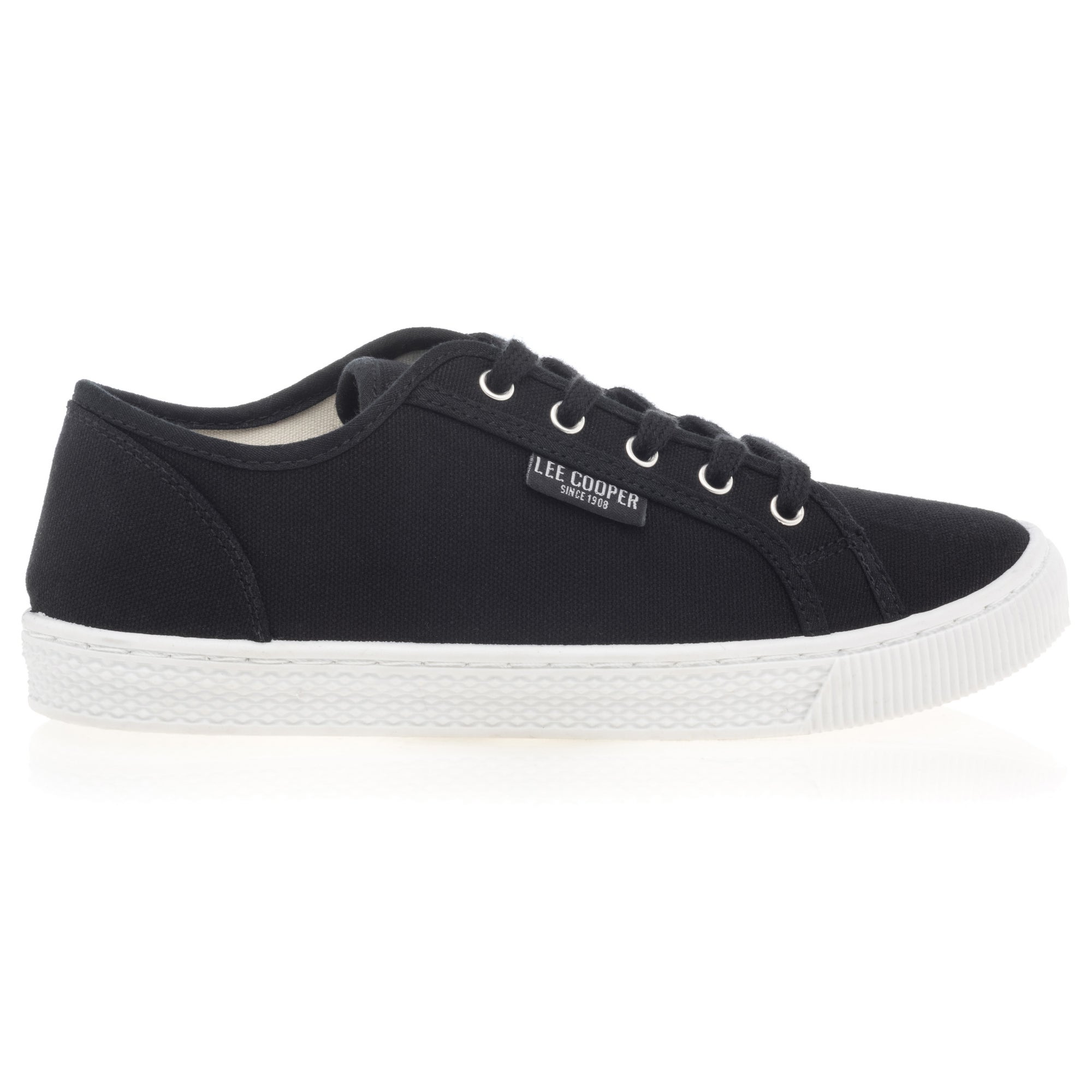 Baskets en toile Femme noir