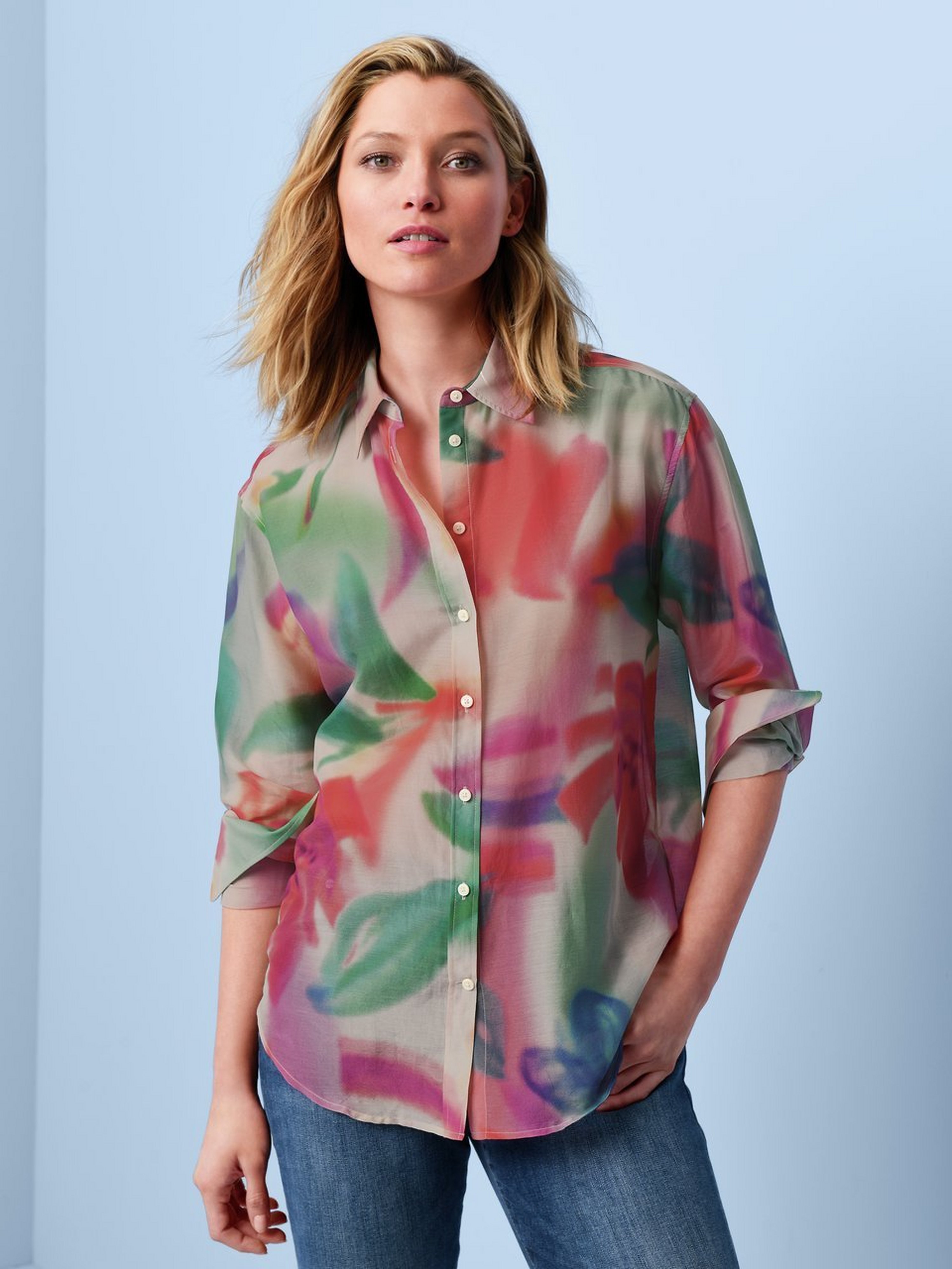 Long-Bluse