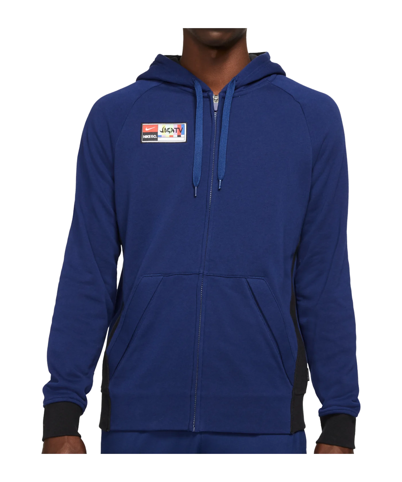 Nike F.C. Joga Bonito Kapuzenjacke Blau F492
