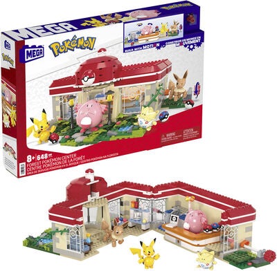 Mega Forest Byggesett Forest Pokémon Center 648 Brikker