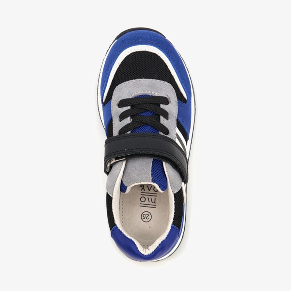 TwoDay leren jongens sneakers blauw