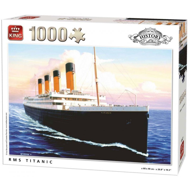 Puzzle 1000 pièces - History Titanic RMS