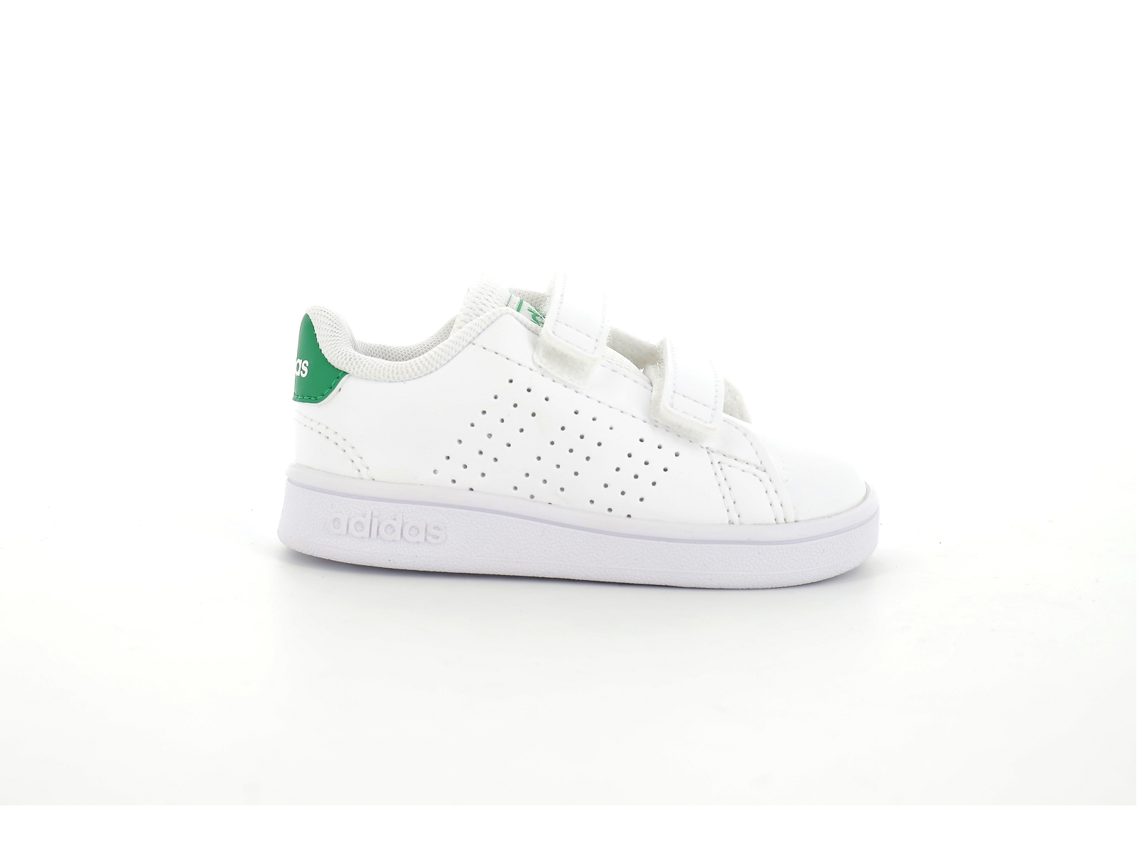 Adidas-ADVANTAGE I Synthétique Blanc Vert