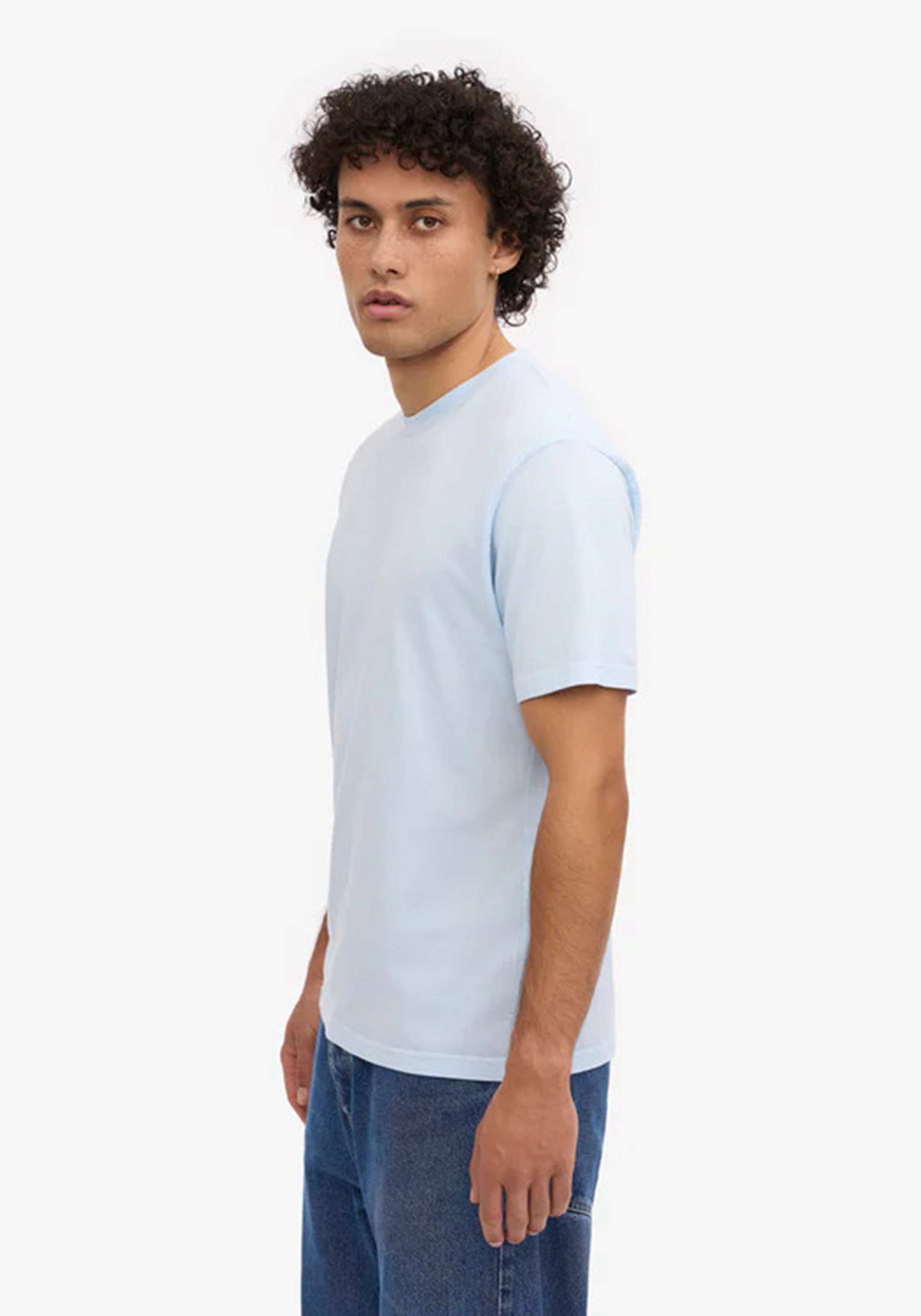 Colorful Standard Herren-T-Shirt Polar Blue