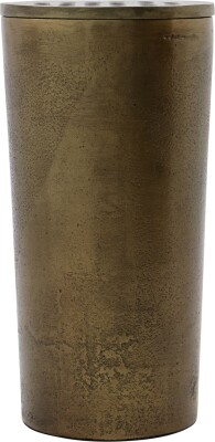 House Doctor - Vase - Flow - Metal - Antik Messing - 18 CM