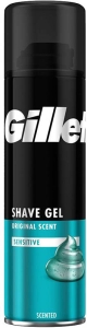 GILLETTE Sensitive Basis Rasiergel , 200 ml