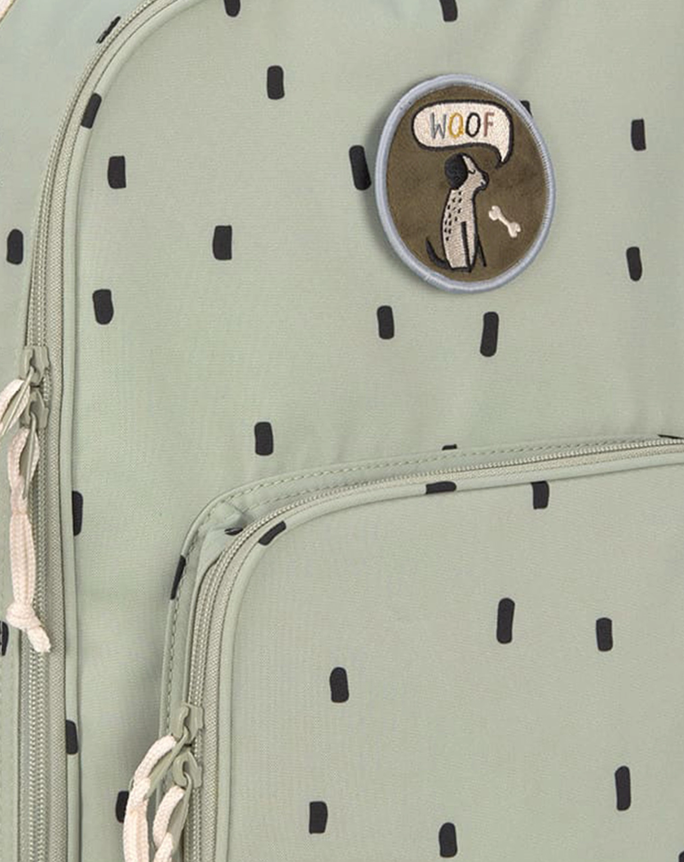 Kinder-Trolley HAPPY PRINTS (46x30x24) in light olive