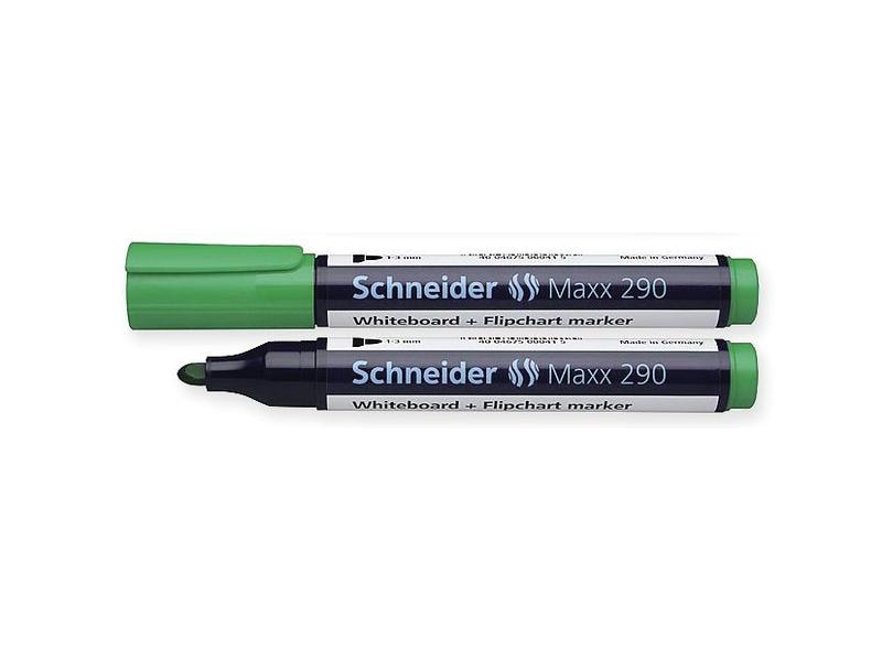 Schneider Whiteboard-Marker Maxx 290 Grün Whiteboardmarker in Grün