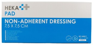 van Heek Heka Pad Wondkompres 7,5 cm x 7,5 cm 100ST