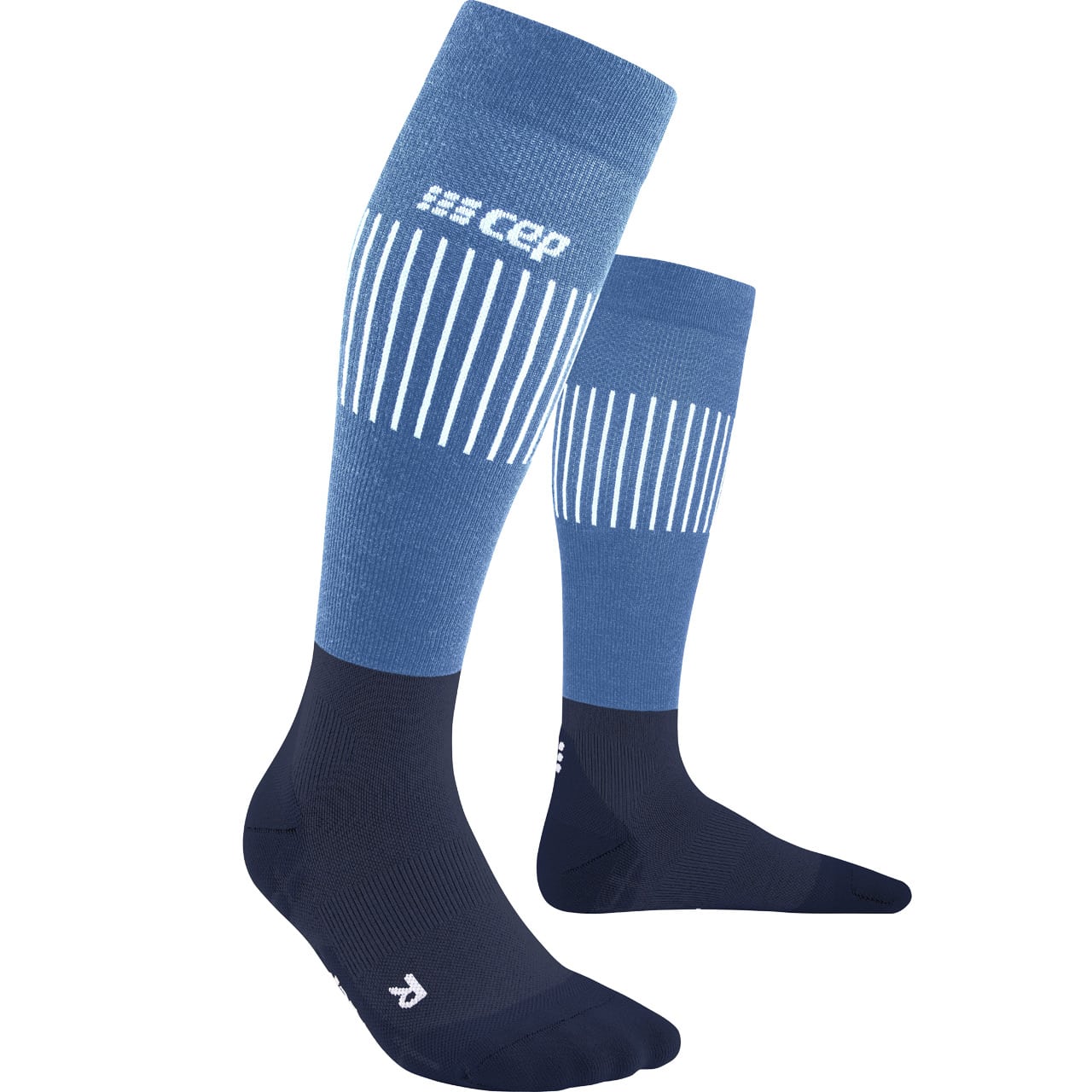 CEP Herren Skisocken ULTRALIGHT COMPRESSION light blue/blue | Skisocken | Skibekleidung | Herren | XSPO-Fashion