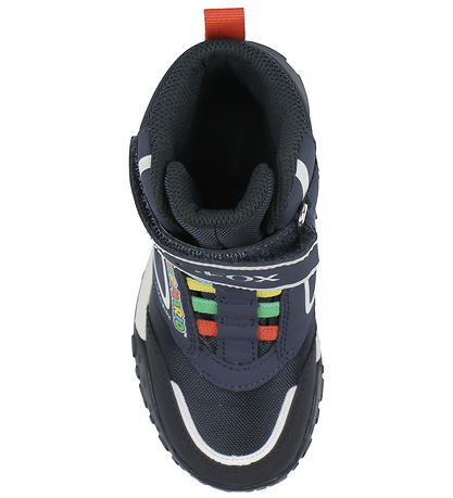 Geox Winterstiefel - J Trekkyup - Super Mario - Tex - Navy/Schwa