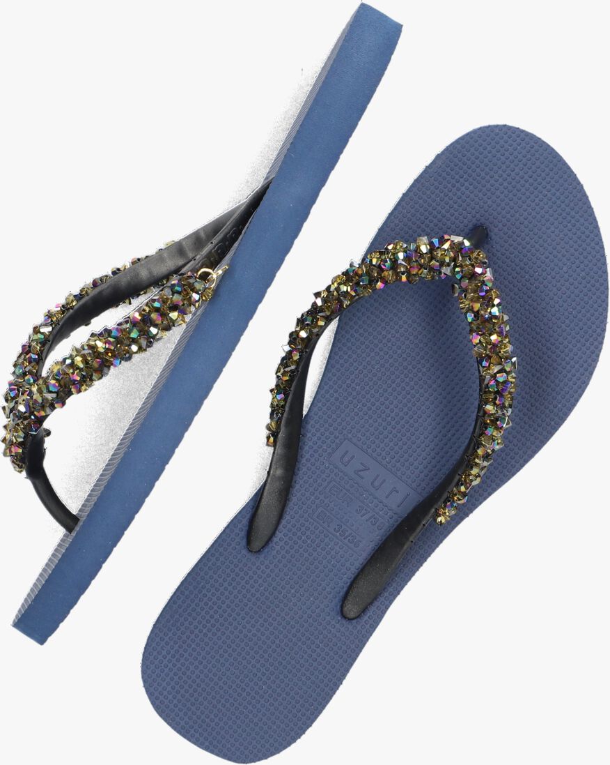 UZURII blauwe uzurii teenslippers classic aby