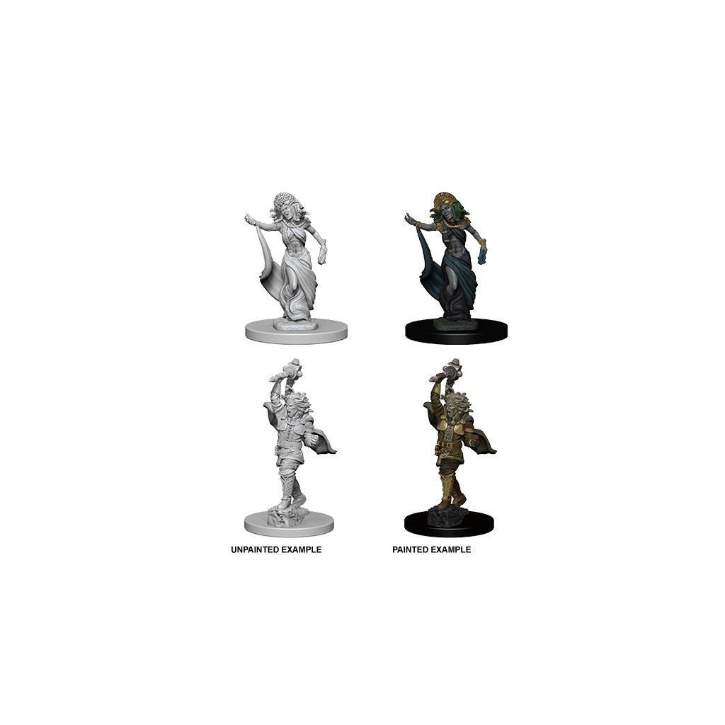 D&D Nolzur's Marvelous Unpainted Miniatures: Medusas