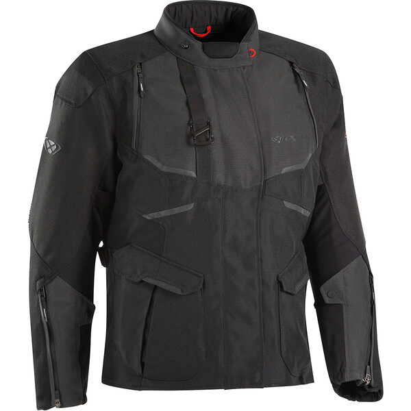 Ixon - Veste femme Eddas C Lady grande taille Noir / Anthracite