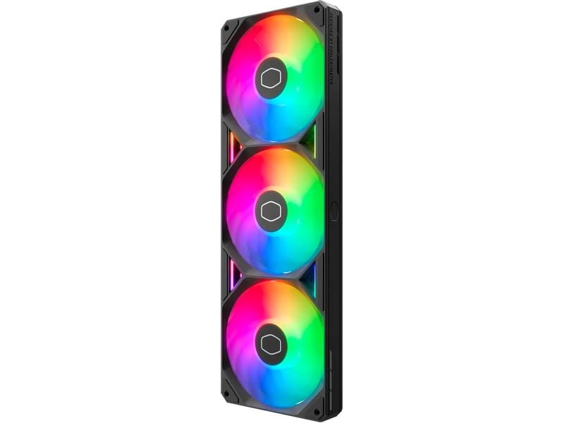 Cooler Master Wasserkühlung SickleFlow Edge 360 ARGB Schwar CPU-Luftkühler mit AMD- und Intel-Kompatibilität