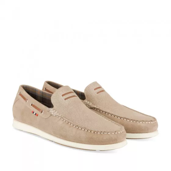 Mocassins BEIGE MEGIS CASUAL