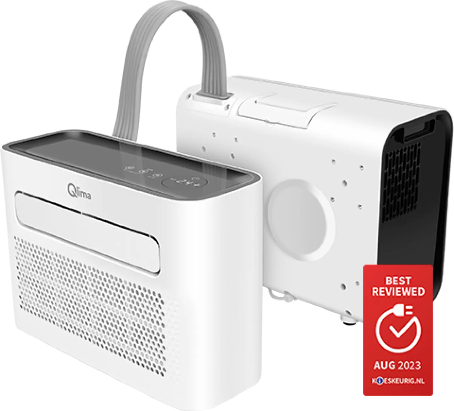 Qlima MS-AC 5001 Split unit airconditioner wit/zwart - 1,46kW