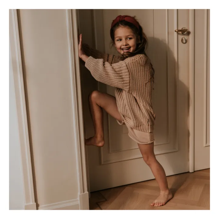 Yuki Short Single Coton Bio | Beige