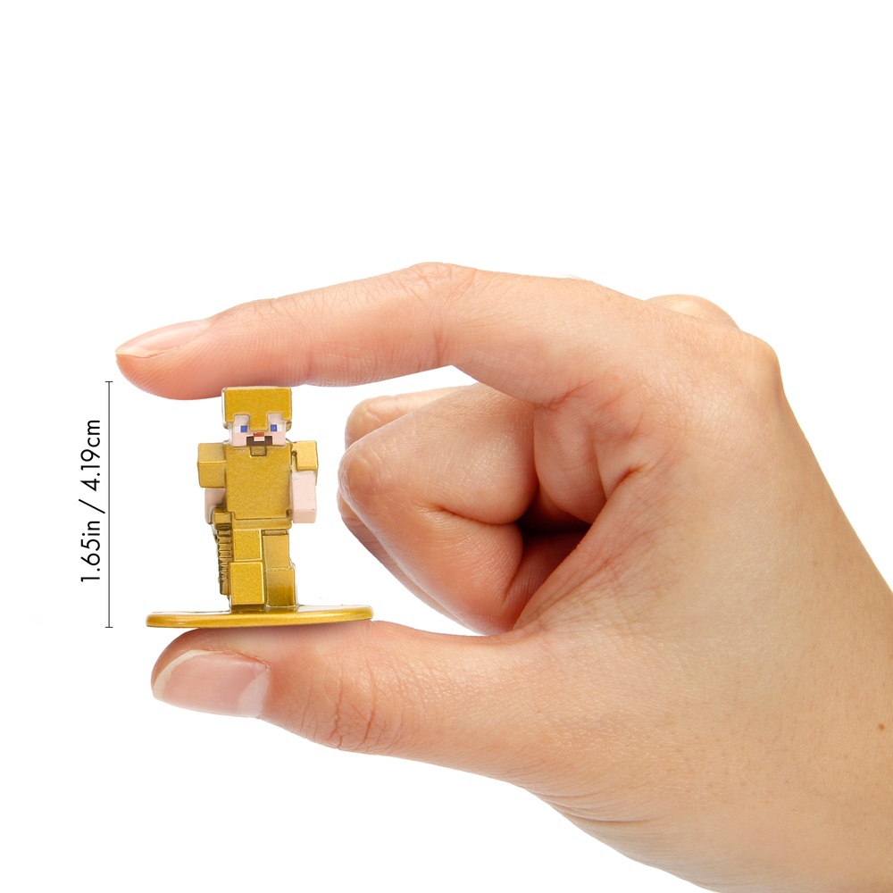 Minecraft – Höhlen & Klippen Nano Metalfigs 18er-Pack