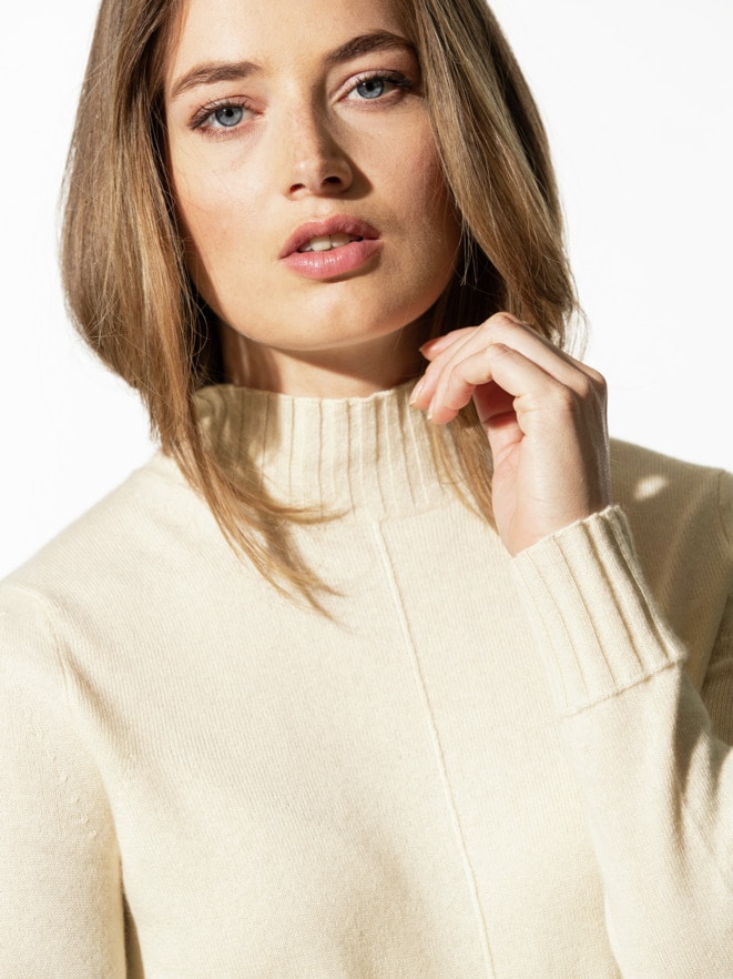 Cashmere-Seide-Pullover