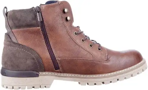 4142-504 Mustang cognac - maat 47 veterboot cognac - maat 47 Calandschoen