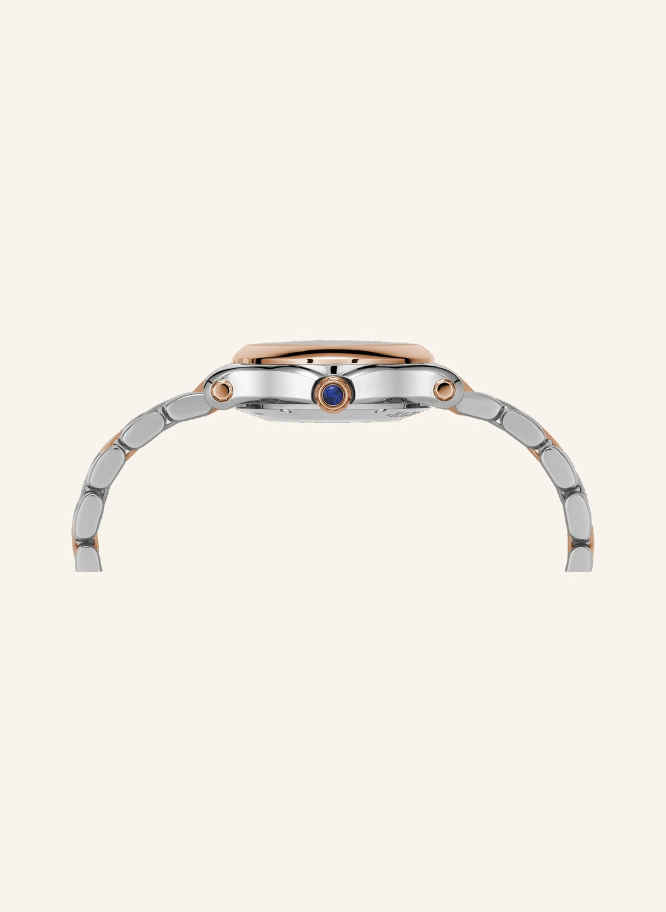 Chopard Uhr HAPPY SPORT Uhr mit 30 mm Gehäuse, Automatik, 18 Karat Roségold, Edelstahl und Diamanten