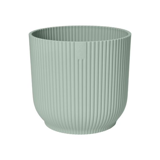Cache-pot Vibes Fold rond Ø14cm vert sorbet