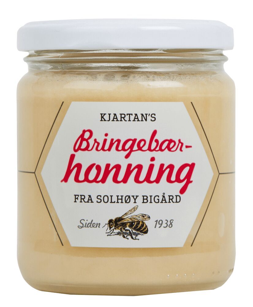 Kjartan's Bringbærhonning 350 g