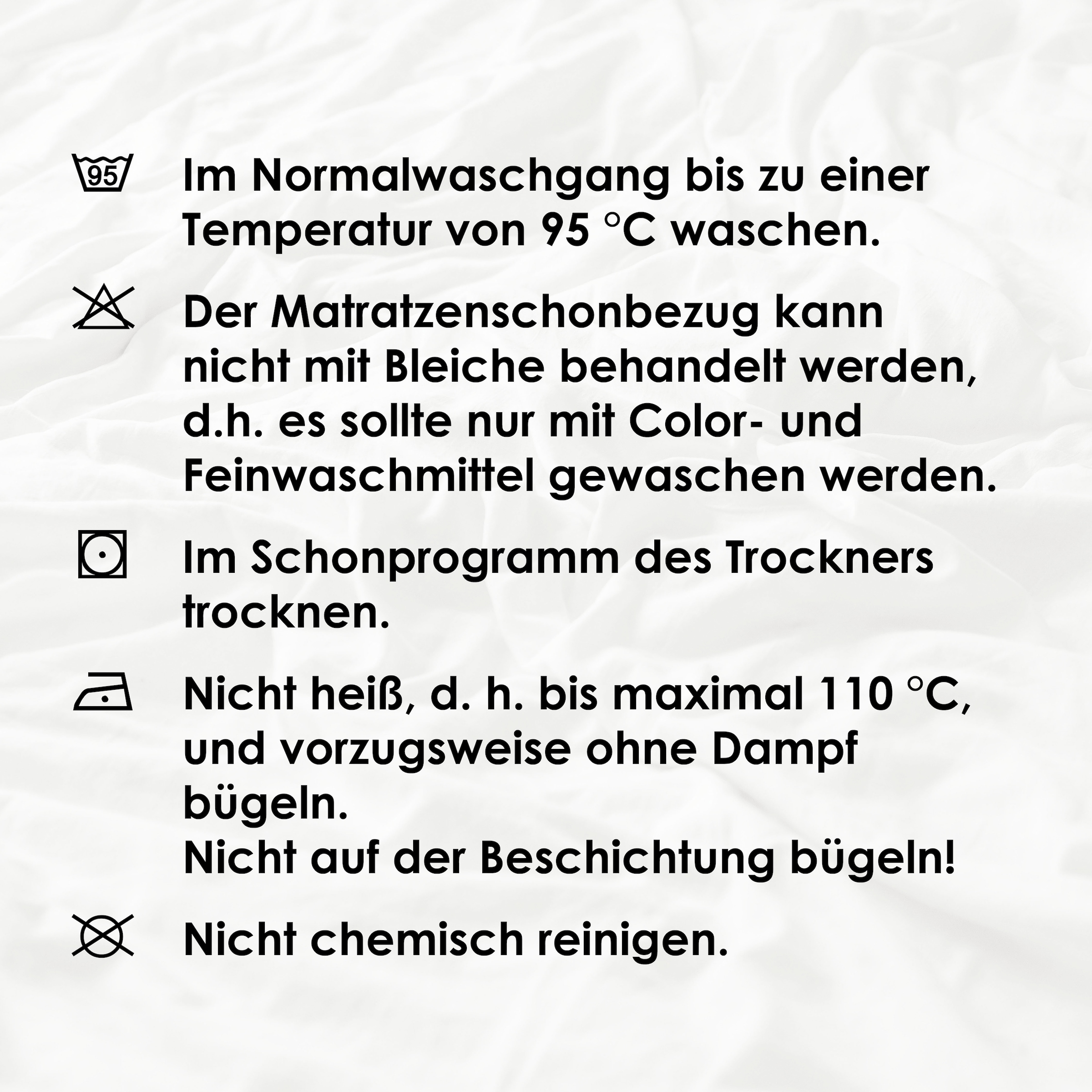 SETEX Matratzenauflage »14PE, Auflage 90x200 cm, 140x200 cm und weiteren Grössen« In der Babygrösse 70 x 40 cm ohne Eckgummi zum Schutz Ihres Kindes