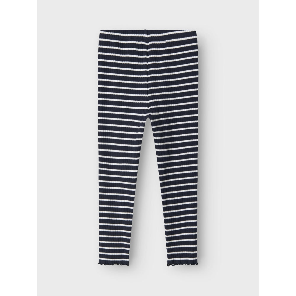 Køb Name It Bright White Dark Sapphire Vemma Leggings