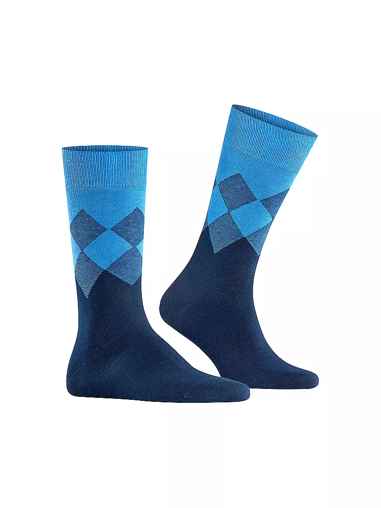 BURLINGTON Herren Socken HAMPSTEAD 40-46 marine blau