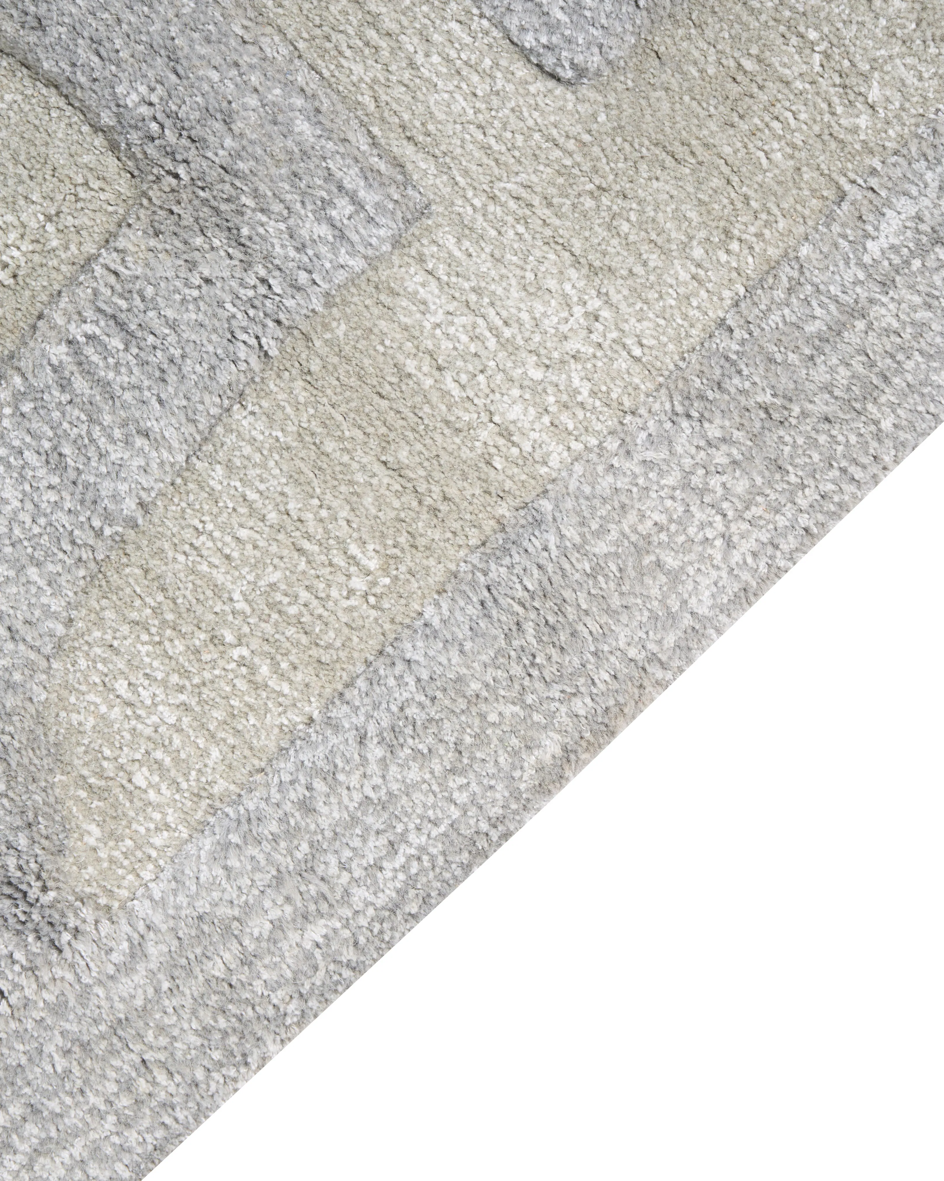 Vloerkleed GWANI Beige 160 x 230 cm Viscose