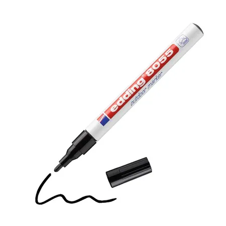 edding 8055 Outdoormarker schwarz, 1 - 2 mm