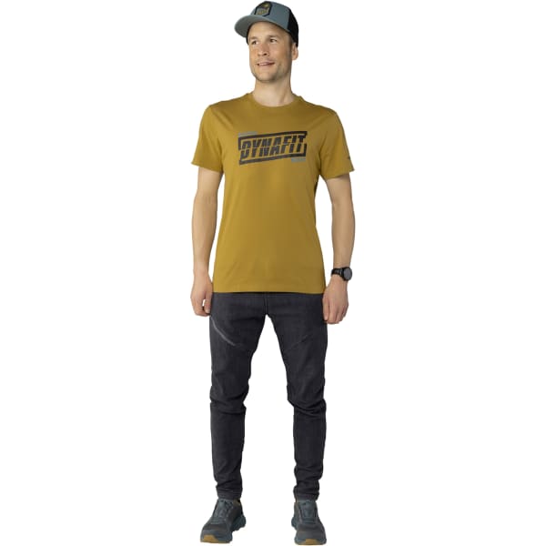 T-shirt DYNAFIT GRAPHIC CO M S/S TEE TOBACCO