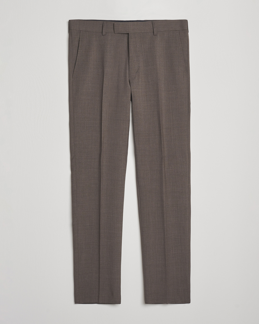Tiger of Sweden Tenuta Wool Suit Trousers Mud