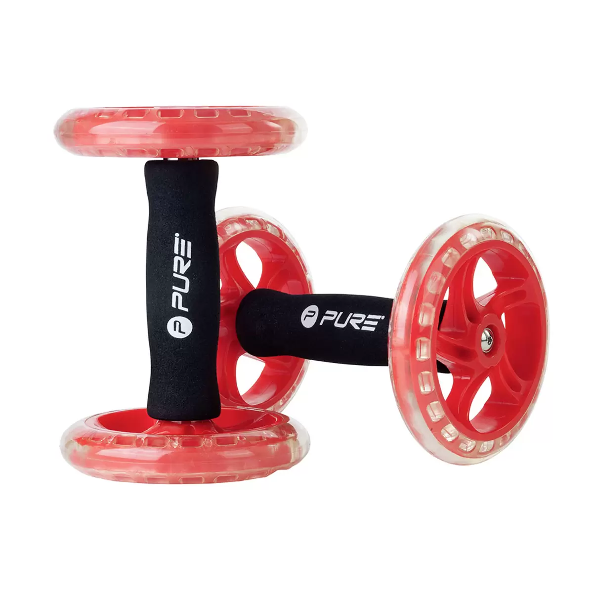 Handrollen für Fitness- & Pure2Improve schwarz / rot